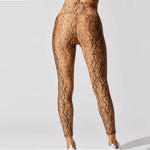 Load image into Gallery viewer, Snake Printing Leggings for Women, High Rise, Full Length, Sports Running Pants, Stretchy Compression Gym Leggings, US Size
