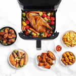 Load image into Gallery viewer, Air Fryer XL Premium - 7QT SS - Ceramic Non-Stick PFOA/PTFE Free
