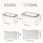 Load image into Gallery viewer, 4Pcs/Set Leak-Proof Food Storage Containers-Airtight, Stackable Meal Prep Boxes-Suitable for Fruits, Vegetables, Meat &amp; Grains
