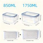 Load image into Gallery viewer, 4Pcs/Set Leak-Proof Food Storage Containers-Airtight, Stackable Meal Prep Boxes-Suitable for Fruits, Vegetables, Meat &amp; Grains
