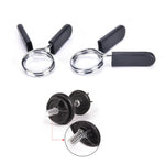 Load image into Gallery viewer, 2Pcs 28mm Spring Barbell Gym Clip Weight Bar Dumbbell Lock Clamp Collar Clips gym equipment accessories Hole SIze

