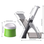 Load image into Gallery viewer, Vegetable Chopper, Zucchini Spaghetti Maker Spiralizer, Mandoline Slicer for Kitchen

