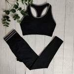 Load image into Gallery viewer, Women Yoga Sets 2 Piece Sport Gym Suits Wear Seamless Running Clothes
