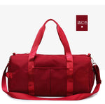 Load image into Gallery viewer, Sport Fitness Gym Bag with Shoes Compartment Travel Overnight Shoulder Weekender Duffel Bag
