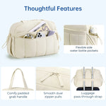 Load image into Gallery viewer, Large Capacity Carry-On Travel Duffel Bag for Women, with Shoulder Strap, Ideal for Weekend Overnight Trips and Sport Gym Use
