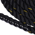 Load image into Gallery viewer, Heavy Jump Rope Skipping Rope Workout Battle Ropes for Men Women Total Body Workouts Power Training Strength Building Muscle
