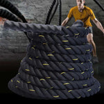 Load image into Gallery viewer, Heavy Jump Rope Skipping Rope Workout Battle Ropes for Men Women Total Body Workouts Power Training Strength Building Muscle
