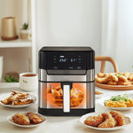 Load image into Gallery viewer, Air Fryer XL Premium - 7QT SS - Ceramic Non-Stick PFOA/PTFE Free
