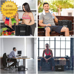 Load image into Gallery viewer, Meal Prep Lunch Bag/Box for Men, Women + 3 Large Food Containers 45 Oz.+ 2 Big
