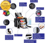 Load image into Gallery viewer, Meal Prep Lunch Bag/Box for Men, Women + 3 Large Food Containers 45 Oz.+ 2 Big
